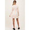 Pinkblush Cream Wide Rib Maternity Mini Sweater Dress - 4 of 4