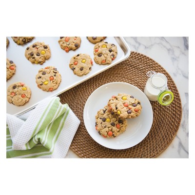 Nordic Ware Silver Aluminum Half Sheet Pan, 17.9" x 12.9"