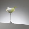JoyJolt Bloom Stemmed Coupe Martini Glasses - Set of 2 Bar Glasses - 9.2 oz - 4 of 4