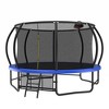 HFYee 12/14/16FT Kids Adventure Trampoline Safety Enclosure & Ladder for Outdoor Play for Ages 6-12 - 3 of 4