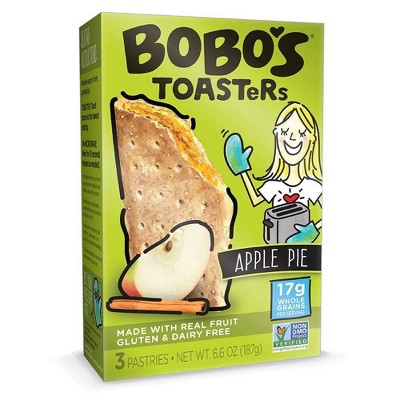 Bobo's Gluten Free Apple Pie Toaster Pastries  3ct - 6.6oz