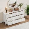 GAOMON 6-Drawer Dresser for Bedroom, 54" Extra Wide Modern Chest of Drawers with Metal Handle,for Living Room, Hallway - 2 of 4