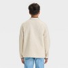 Boys' Faux Shearling Quarter Zip Pullover Sweater - art class™ - 2 of 4