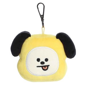 Aurora Mini CHIMMY Clip-On BT21 Lovable Stuffed Doll Yellow 4" - 1 of 4