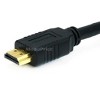 Monoprice High Speed HDMI Cable - 1.5 Feet - Black | 18Gbps, 4K @ 60Hz, 28AWG, HDR, YUV 4:4:4, ARC, Compatible with UHD TV, Blu-ray, PC, Projector - 2 of 4