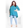 Avenue Women's Plus Size Hayat Top - 3 of 4