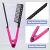 Unique Bargains ABS Hair Straightening Comb Home Heat Resistance Home Straightener Hair Styling Comb - 2 of 4
