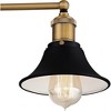 Quoizel Lighting Trafalgar 3 - Light Vanity in  Matte Black - 3 of 4