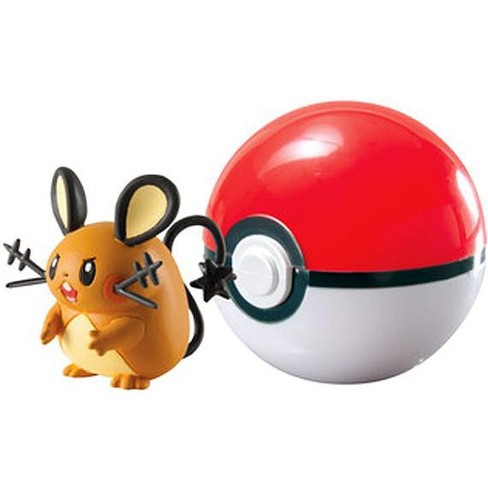 Pokemon Clip N Carry Pokeball Dedenne With Poke Ball Figure Set - carry on roblox id