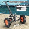Trailer Dolly with 1000Lbs Tongue Weight Capacity,Hitch Ball, Carbon Steel Construction,Swivel Pneumatic Wheels, Universal Trailer Compatibility - 3 of 4