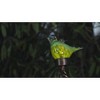 Solar Glass Bird Wind Chimes Yellow - Ultimate Innovations: Modern Outdoor Sculpture, Solar-Powered, Includes AAA NiMH Batteries - 3 of 3