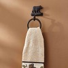 Park Designs Cast Black Bear Ring Hook - Set of 2 - 3 of 4