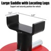 12 Ton Heavy-Duty Jack Stands, Adjustable 13-19 Inch Folding Steel Stands, Carbon Steel Construction, Portable Legs for Trucks & Automotive Repair - 2 of 4