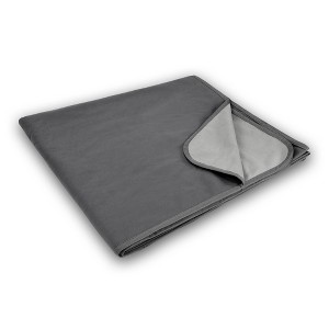 Catalonia Waterproof Leakproof Bed Blankets, Reversible Cozy Bed Sofa Cover Protector Washable Fleece Blanket for Couples - 1 of 4