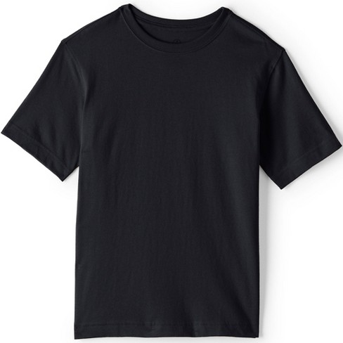 Lands' End School Uniform Kids Short Sleeve Essential T-shirt - Small ...