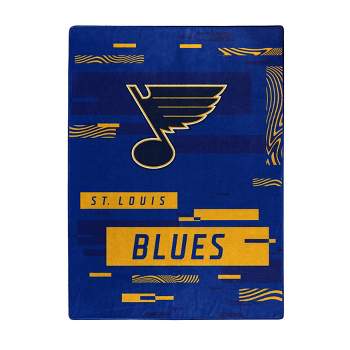 NHL St. Louis Blues Digitized 60 x 80 Raschel Throw Blanket