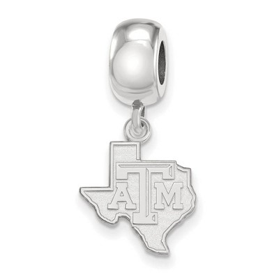 Black Bow Jewelry Sterling Silver Texas A&M Aggies NCAA Bead Charm