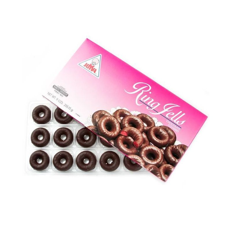 Joyva Chocolate Covered Raspberry Ring Jells - 9oz, 2 of 5