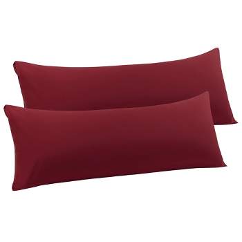 PiccoCasa Microfiber Envelope closure Design Body Pillowcases 2 Pcs