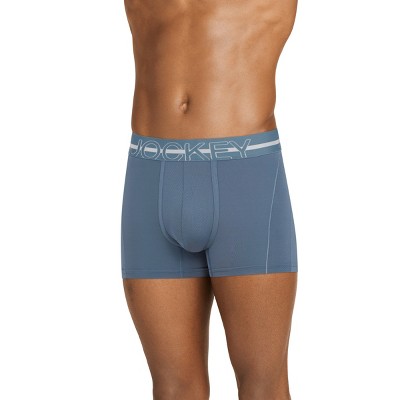 Jockey Sport Men's Silver Solution 3.5" Microfiber Trunk