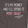 Men's - Instant Message - Wife Spends My Money Short Sleeve Graphic T-Shirt - 2 of 4