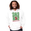 Funny Dad Bod Christmas Edition Hoodie Hooded Sweatshirt Men Brisco Brands - 4 of 4