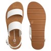Alpine Swiss Beth Womens Flat Sandals Two Strap Buckle Slides Comfortable Summer Shoes Casual Slip On Footbed Sandals for Everyday Wear - 4 of 4