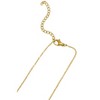Adornia Tarnish Resistant 14k Gold Plated Cursive Mama Necklace - 4 of 4