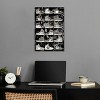Notoriart Black and White Sneaker Collection Wall Art Unframed - 2 of 4