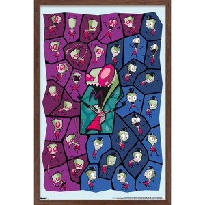 Trends International Invader Zim - Alien Invasion Grid Framed Wall