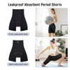 VOXSHE Women's Period Shorts High-Waist Moderate Absorbency Leak-proof Period Boyshorts for Yoga, Comfort - 2 of 4