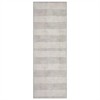 Fulvari Modern Easy Area Rug Machine Washable Non-Slip Low Pile Stripe Pattern Rug for Living Room Bedroom Entryway - 3 of 4