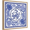 Amanti Art 22"x22" Blue Reverie VIII by Laura Marshall Framed Canvas Wall Art - 2 of 4