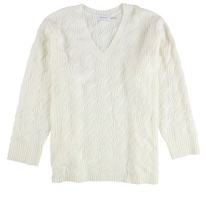 Calvin Klein Womens Chain Stitch Pullover Sweater - 1 of 2