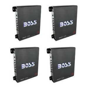 Boss R1100M Riot 1100 Watt Monoblock Class A/B Car Audio Amplifier (4 Pack) - 1 of 4
