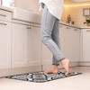 Evideco French Home Goods Carmen Printed Kitchen Floor Mats - Non-Slip, Easy Maintenance, Tile Design, Available in Two Sizes - image 4 of 4