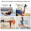 Dumbbell Foot Attachment for Leg Workout, Extension Monkey Foot Dumbbell Attachment Straps for Gym Trainer and Beginners Dumbbell Foot Strap for Fitne - 3 of 4