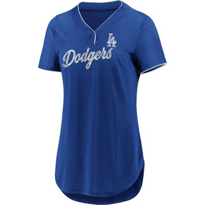 womens blue dodger jersey