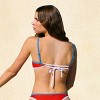 Women's Vibrant Color-Block Bikini Tops for Beach Adventures - Cupshe - 3 of 4