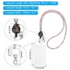 Unique Bargains Crystal ID Badge Bling Keychain Lanyards with Metal Clasps - 2 of 4