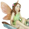 12.8" Resin Set of Fairy Pot Stakes Gray - Exhart - image 4 of 4