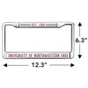 University of Northwestern Ohio Full Size Standard License Plate Metal Frame - 4 of 4