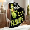 Funny Pickle Cartoon Throw Blanket Soft Flannel Blanket for Couch,Christmas Gifts - 2 of 4