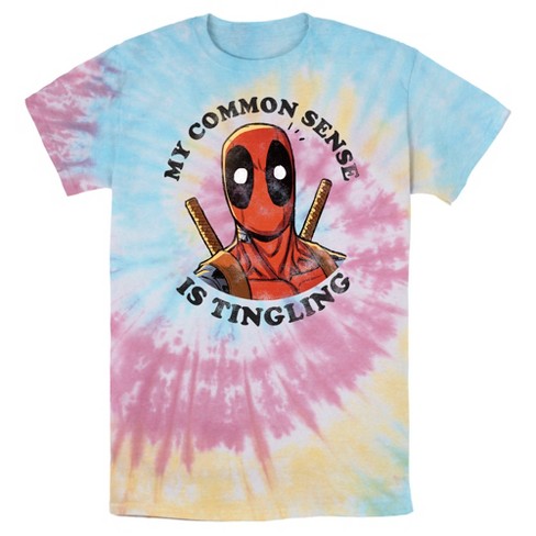 Men's Marvel Deadpool My Common Sense Is Tingling Distressed T-Shirt - image 1 of 4