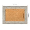 Amanti Art Crackled Metallic Framed Corkboard, Natural Cork - image 4 of 4