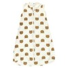 Hudson Baby Cotton Long-Sleeve Wearable Sleeping Bag, Sack, Blanket, Brown Bear Sleeveless - 3 of 4