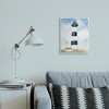 Stupell Industries Black Striped Lighthouse with Quaint Cabin - 2 of 4