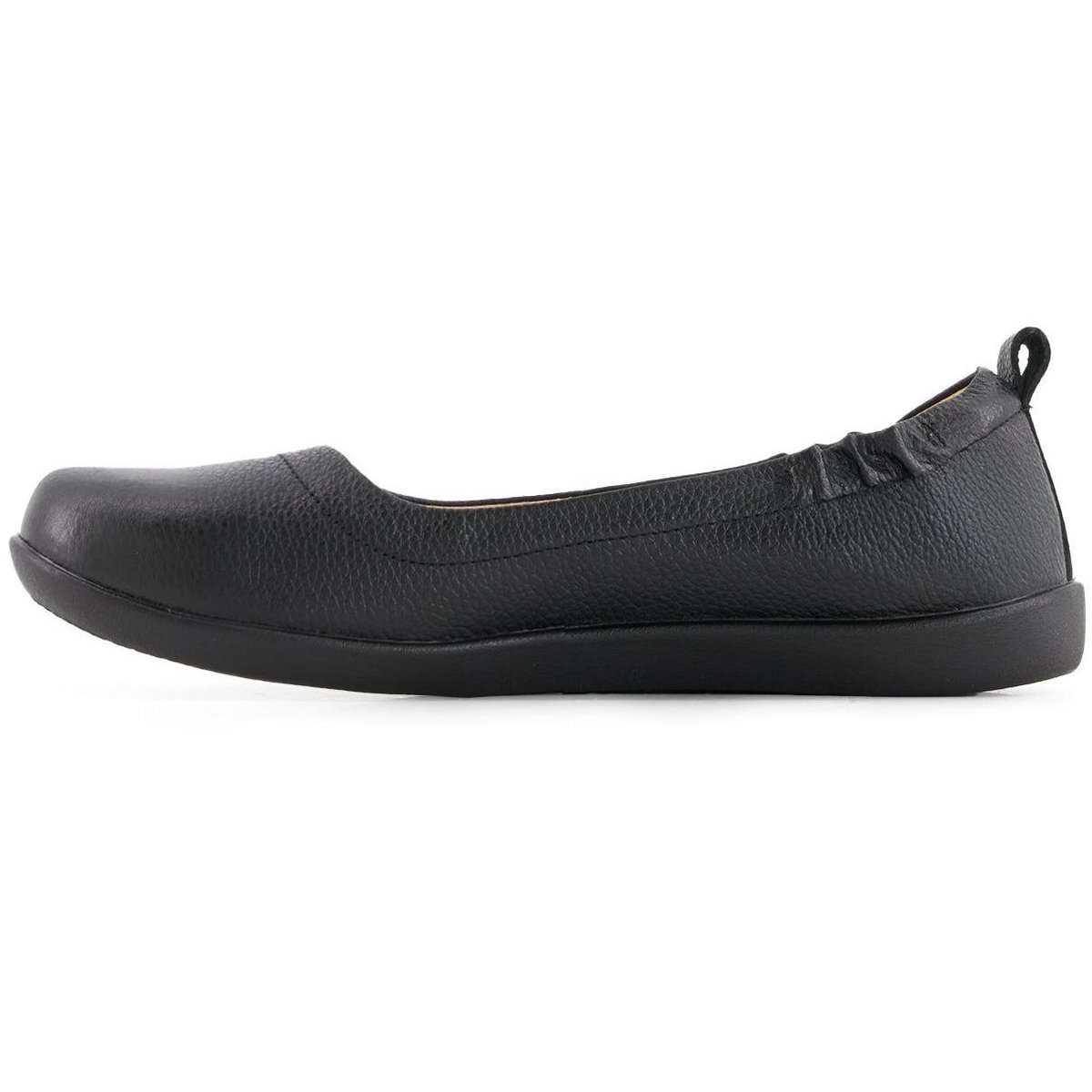 Женские туфли Andrea Women's Exclusive Comfort Leather Loafers 89628 Black 9 — фото 2