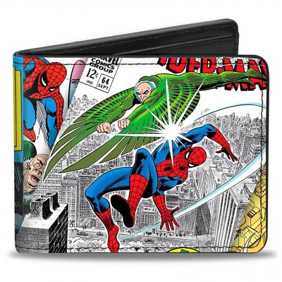 Adult Spider-Man & Vulture Battle Marvel Comics Classic Bi-Fold Wallet