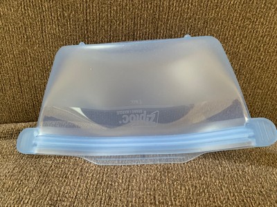 Ziploc 70935 Food Container, 24 oz Capacity, Plastic, Clear, 618 in L, 618  in W, 214 in H 834